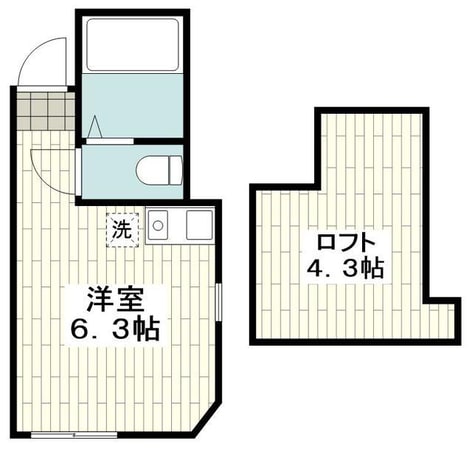 ユナイト根岸アイガーの杜の物件間取画像